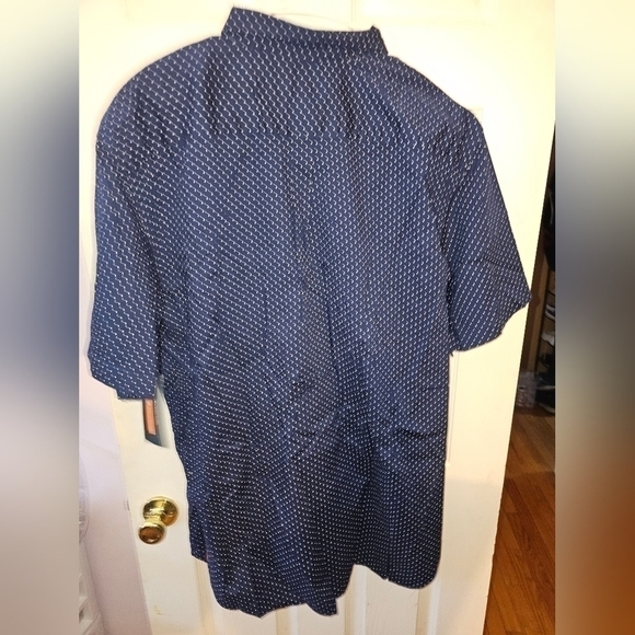 5 Old Navy Shirt Mens XXL  Short Sleeve Slim Fit Button Up Top Tall - Picture 14 of 15